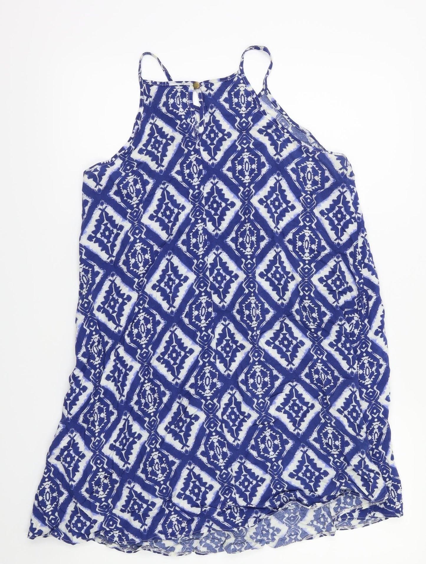 Primark Womens Blue Floral  Fit & Flare  Size 12