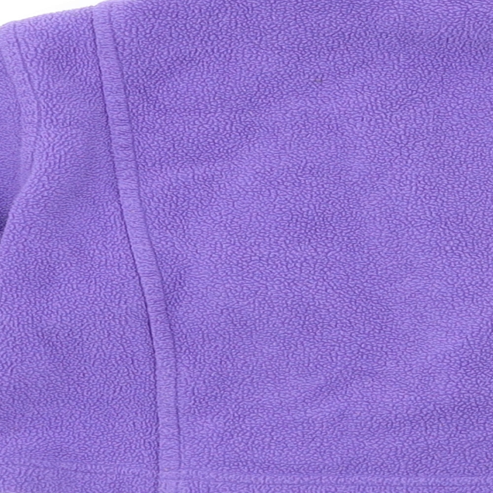 Pumpkin Patch Girls Purple   Full Zip Jumper Size 4 Years