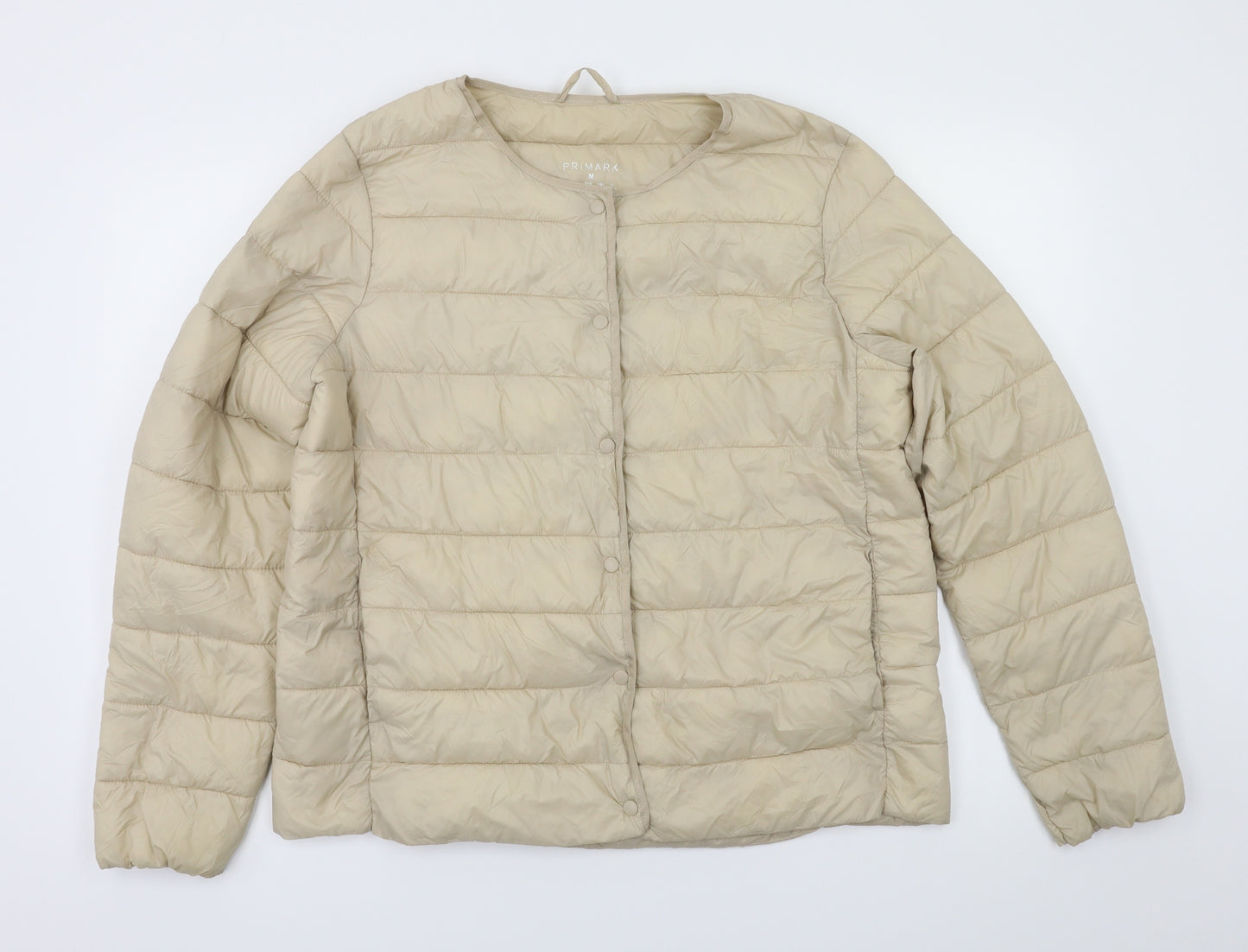 Primark Womens Beige   Rain Coat Coat Size M