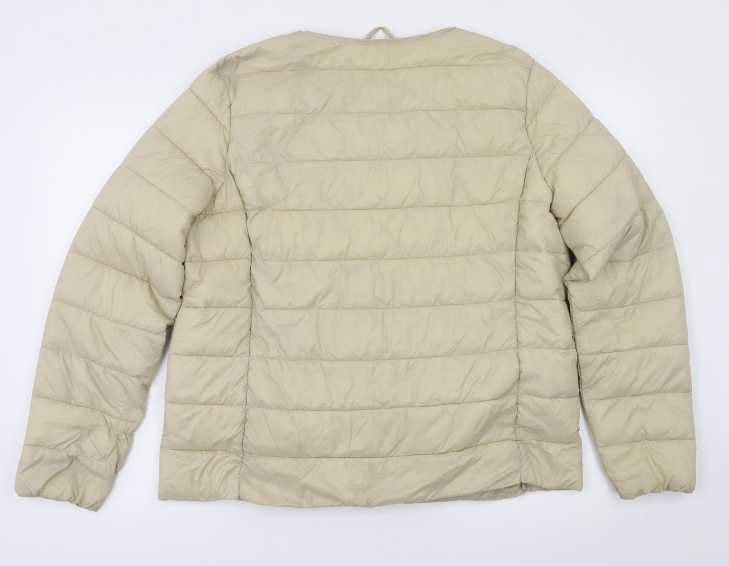 Primark Womens Beige   Rain Coat Coat Size M