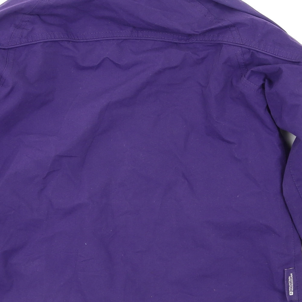 mountin Wearhouse Girls Purple   Basic Coat Coat Size 7-8 Years