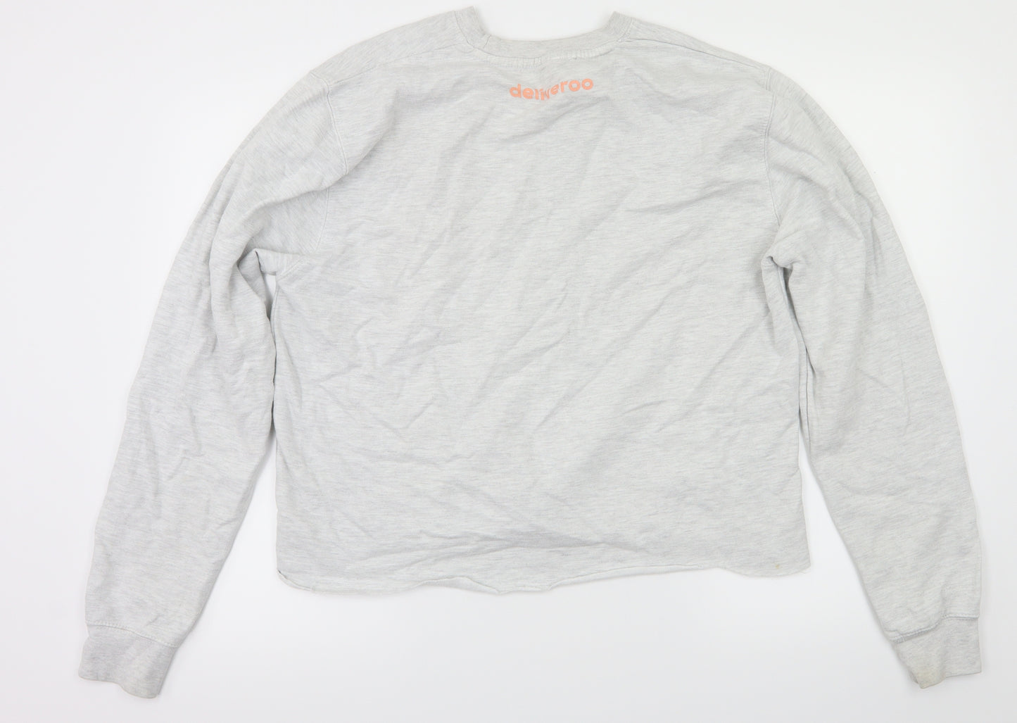 Awdis Womens Grey   Pullover Jumper Size L