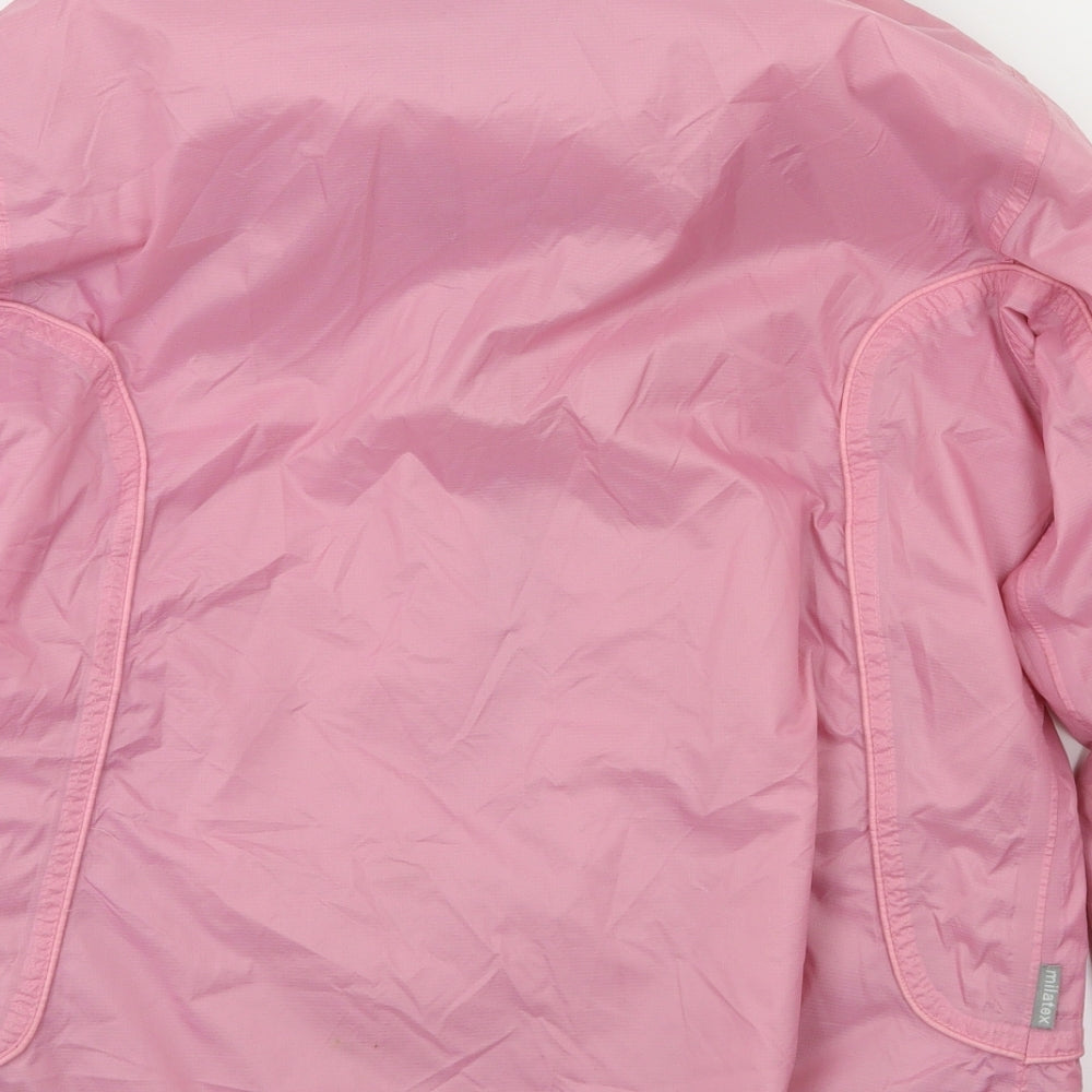 MILATEX Womens Pink   Rain Coat Coat Size 12