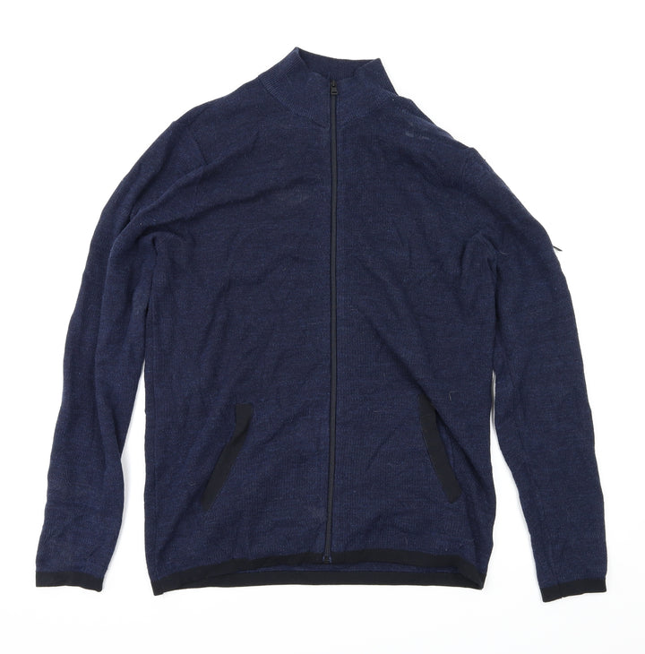 NEXT Womens Blue   Full Zip Jumper Size L