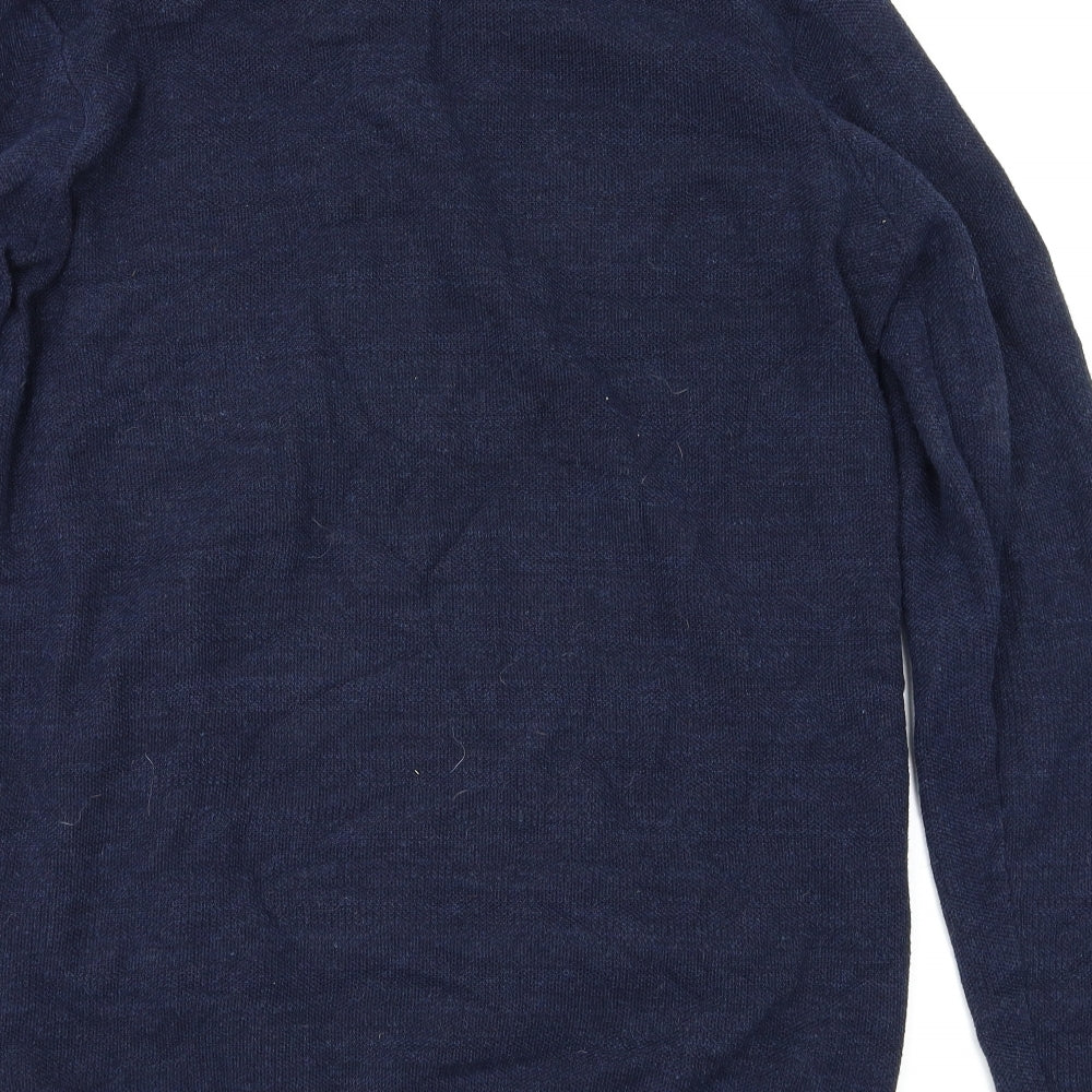 NEXT Womens Blue   Full Zip Jumper Size L