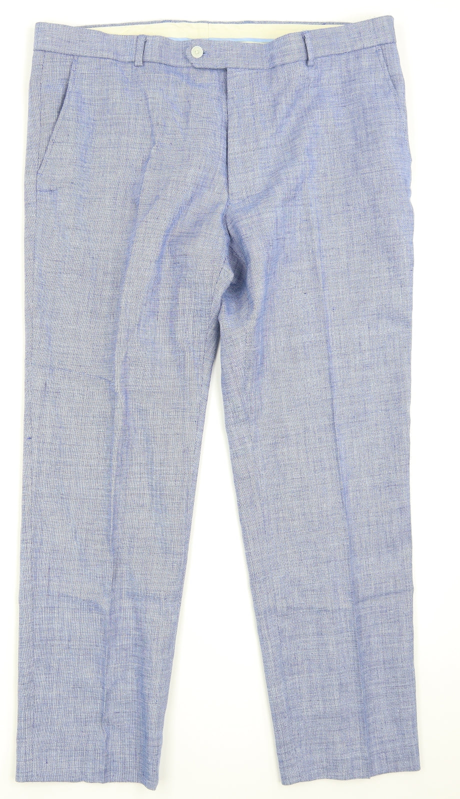 M&S Mens Blue   Trousers  Size 38 L29 in