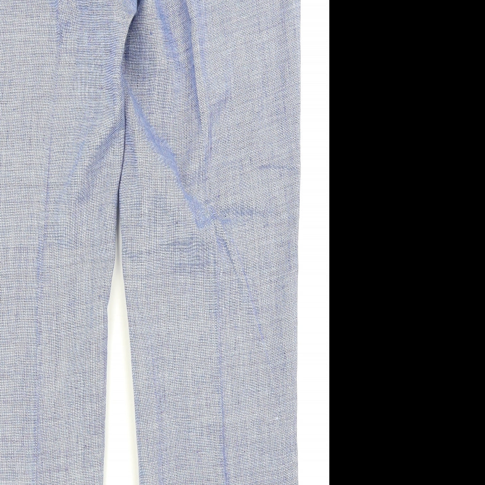 M&S Mens Blue   Trousers  Size 38 L29 in