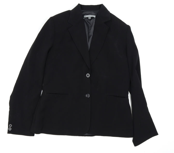 Annabelle Womens Black   Jacket Blazer Size L