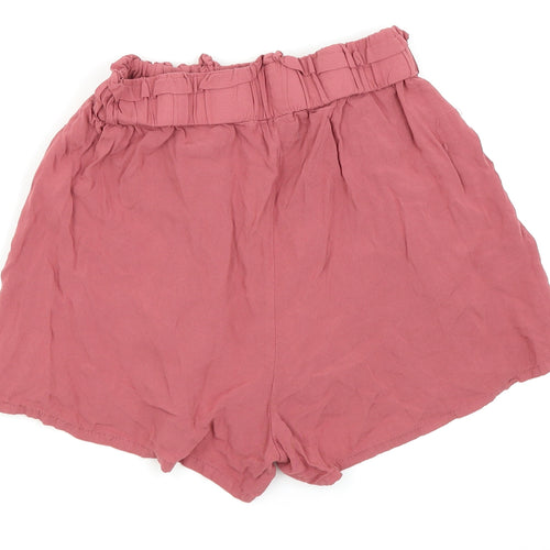 Primark Womens Pink   Hot Pants Shorts Size 10