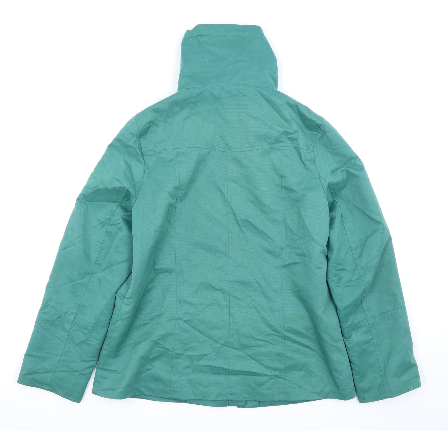 Lakeland Womens Green   Rain Coat Coat Size 12