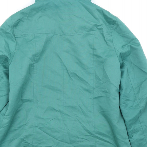 Lakeland Womens Green   Rain Coat Coat Size 12