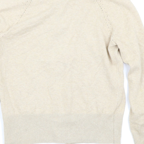 Red Herring Womens Beige   Cardigan Jumper Size 12