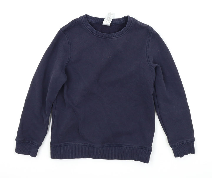 F&F Boys Blue   Pullover Sweatshirt Size 7-8 Years