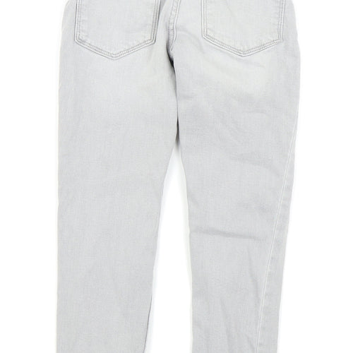 NEXT Girls Grey   Straight Jeans Size 8 Years