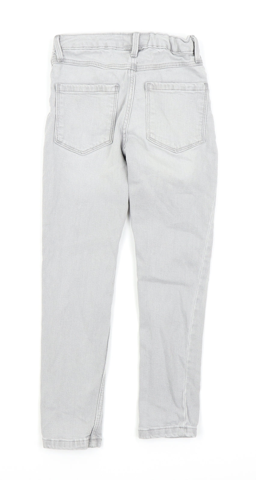 NEXT Girls Grey   Straight Jeans Size 8 Years