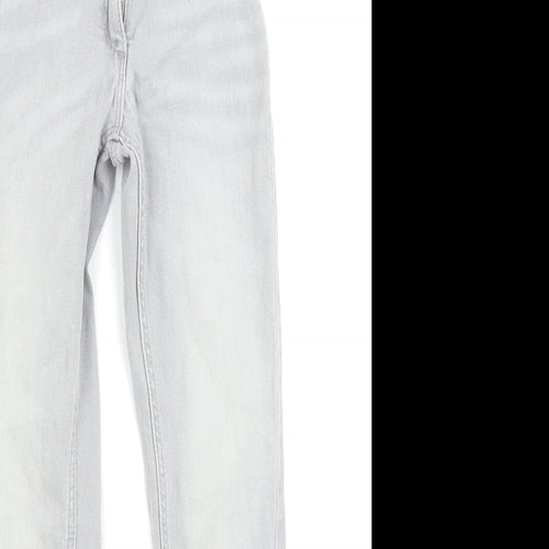 NEXT Girls Grey   Straight Jeans Size 8 Years