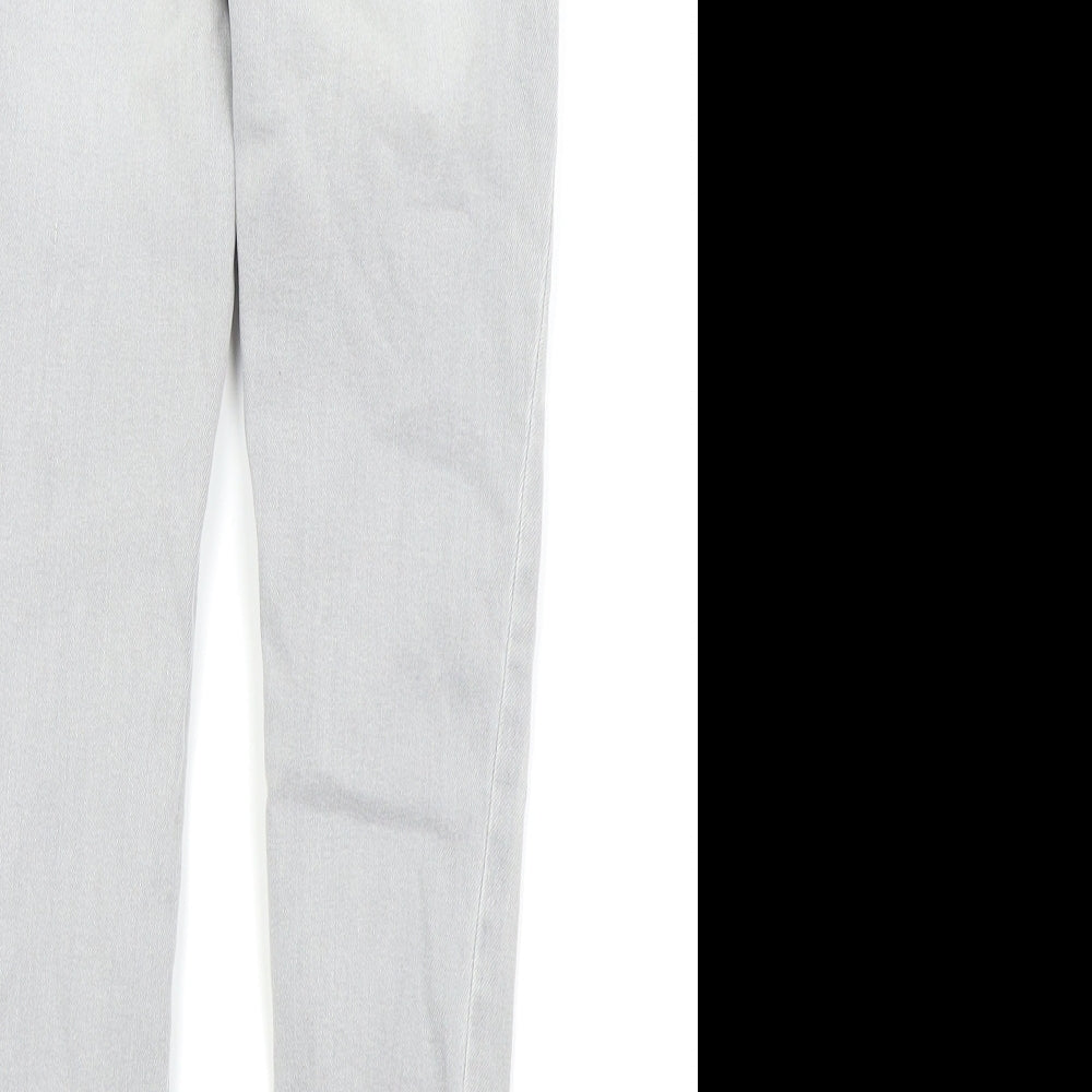 NEXT Girls Grey   Straight Jeans Size 8 Years