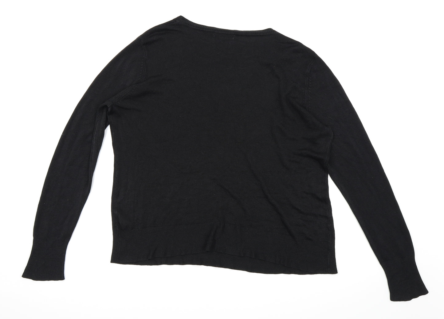 Asda George Womens Black   Pullover Jumper Size 24