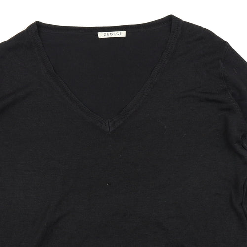 Asda George Womens Black   Pullover Jumper Size 24