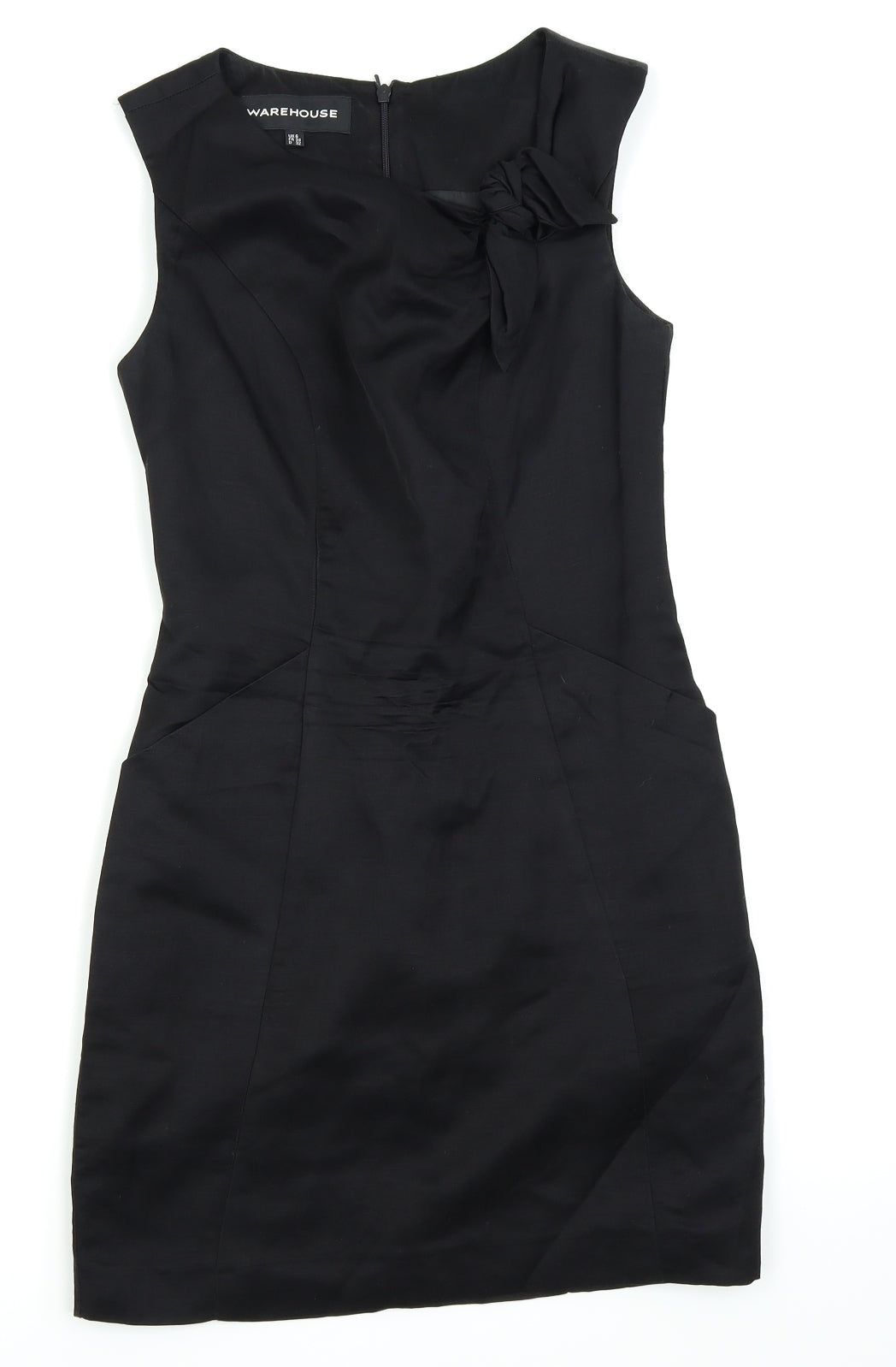 Warehouse Womens Black   Pencil Dress  Size 6