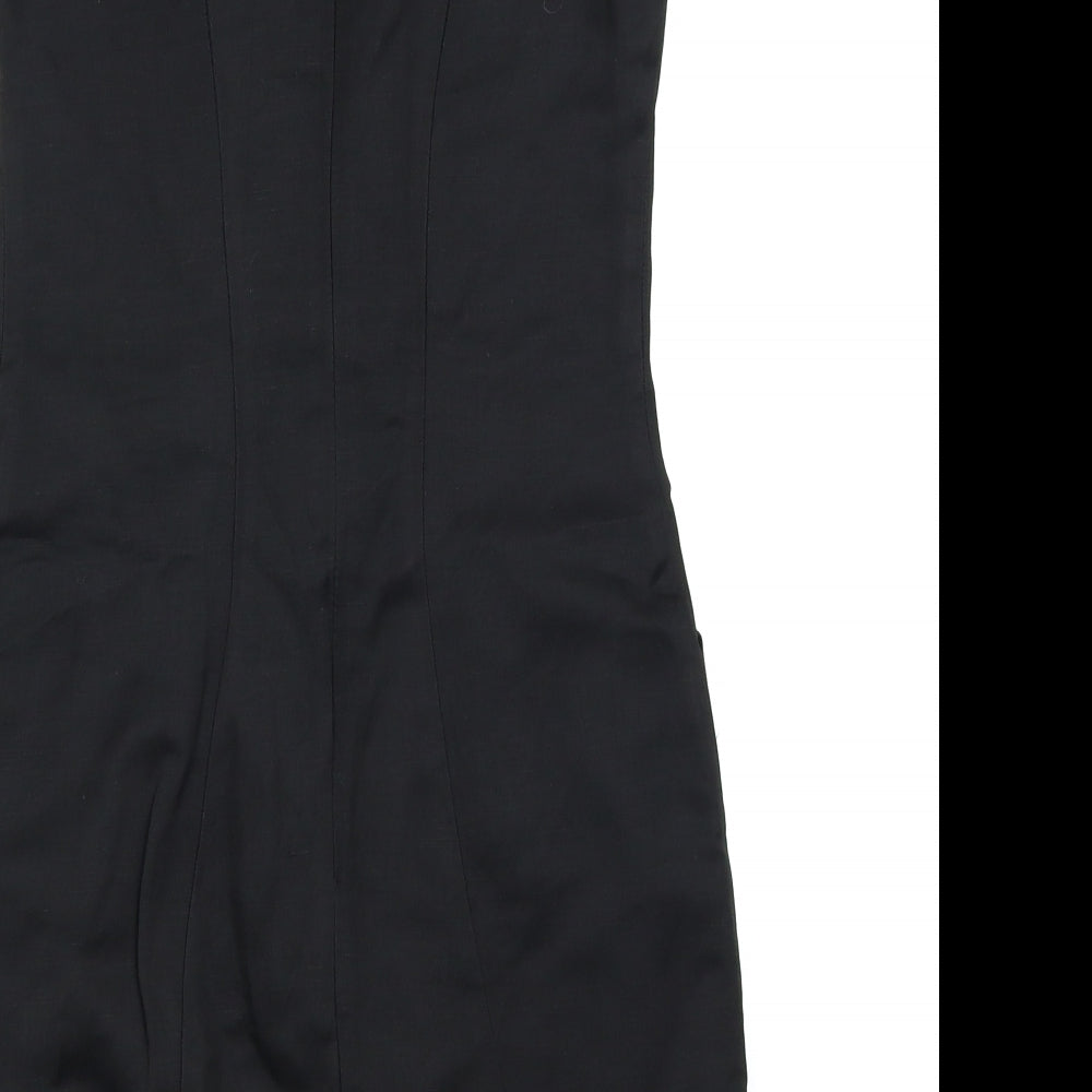 Warehouse Womens Black   Pencil Dress  Size 6