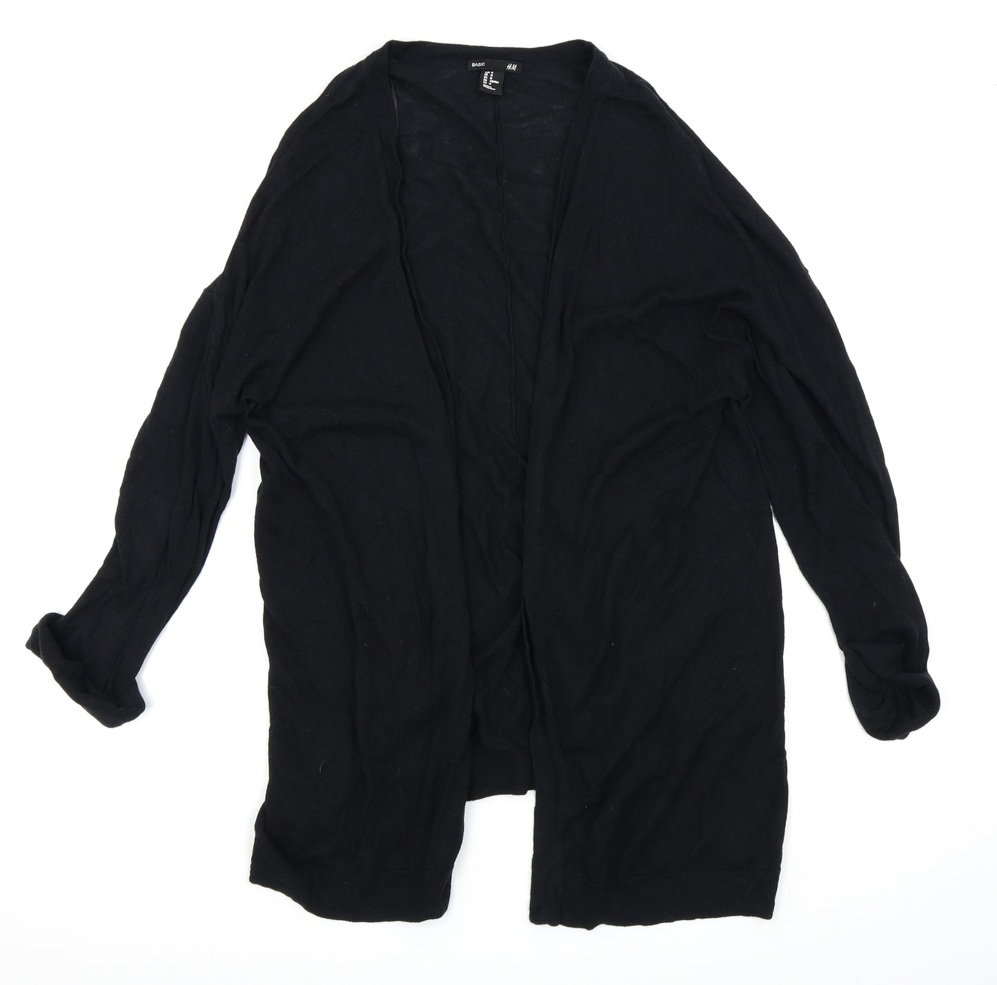 H&M Womens Black   Cardigan Jumper Size 10