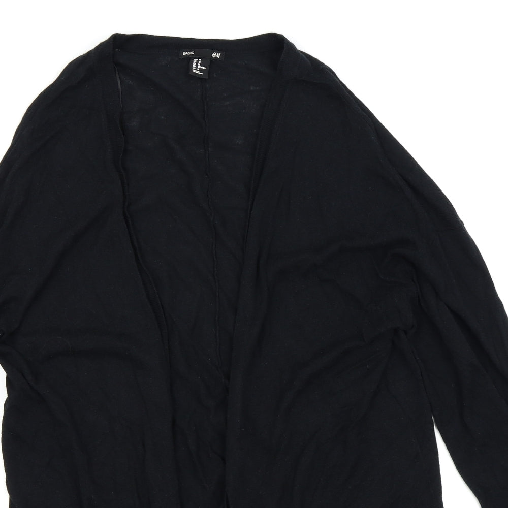 H&M Womens Black   Cardigan Jumper Size 10