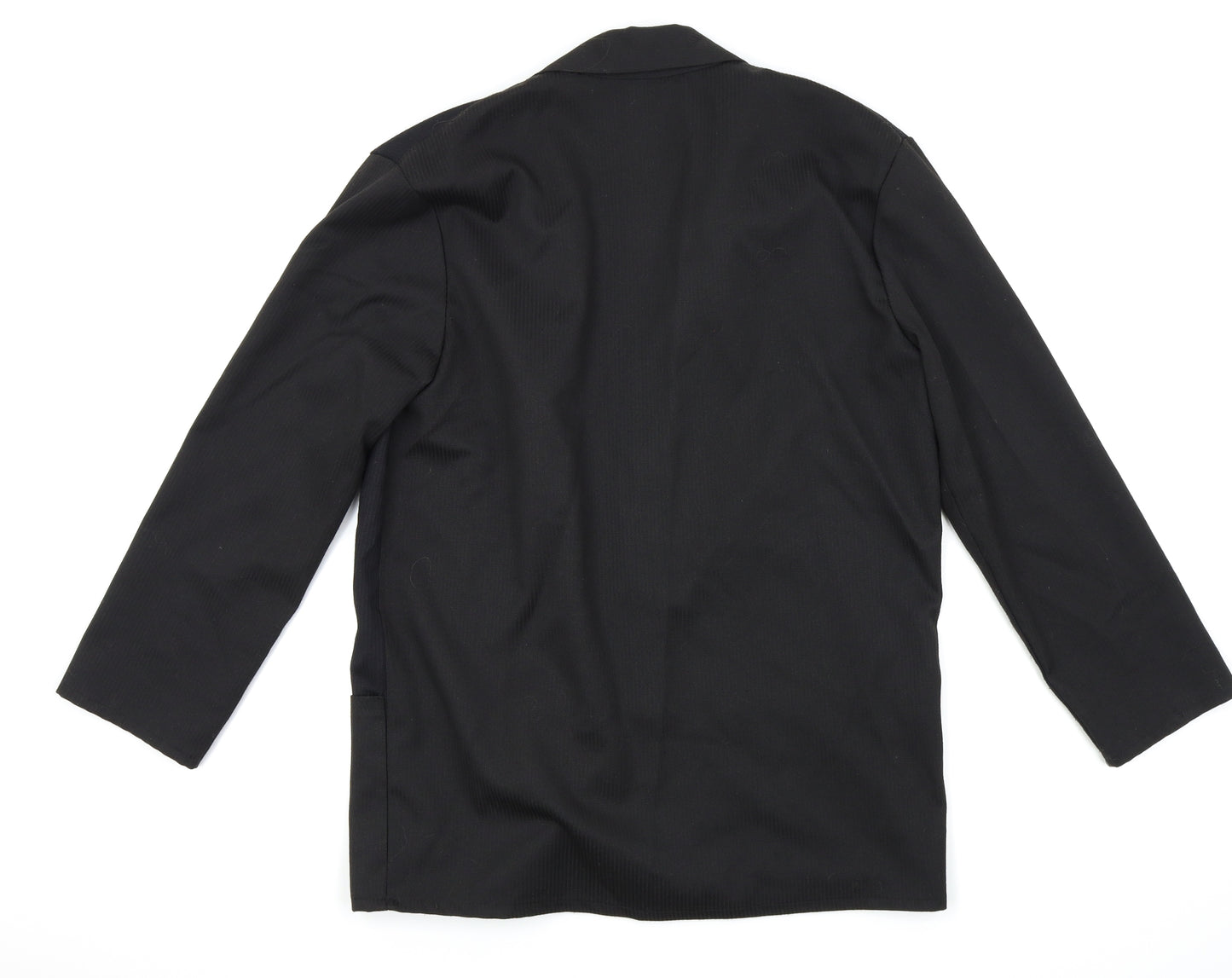 Preworn Womens Black   Jacket Blazer Size 12