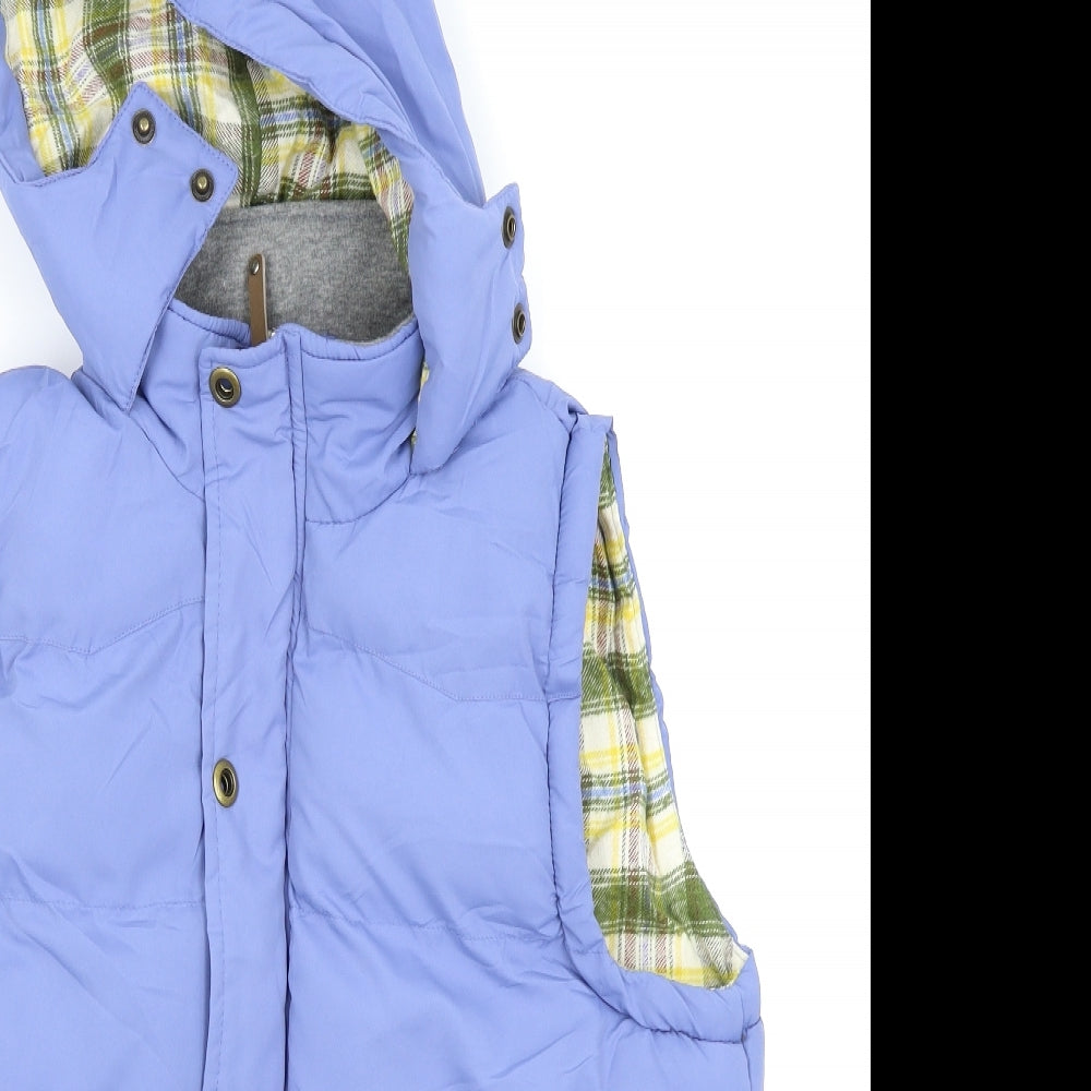 Peacocks Womens Blue   Bomber Jacket Coat Size S
