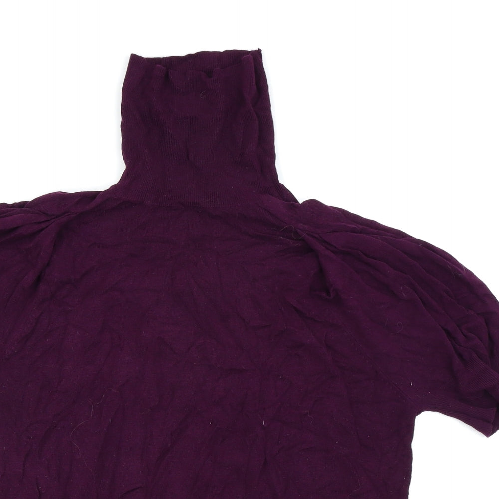 Dorothy Perkins Womens Purple   Basic T-Shirt Size 16