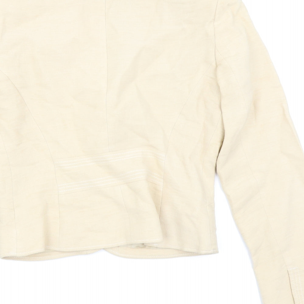 coast london Womens Beige   Jacket Coatigan Size 10