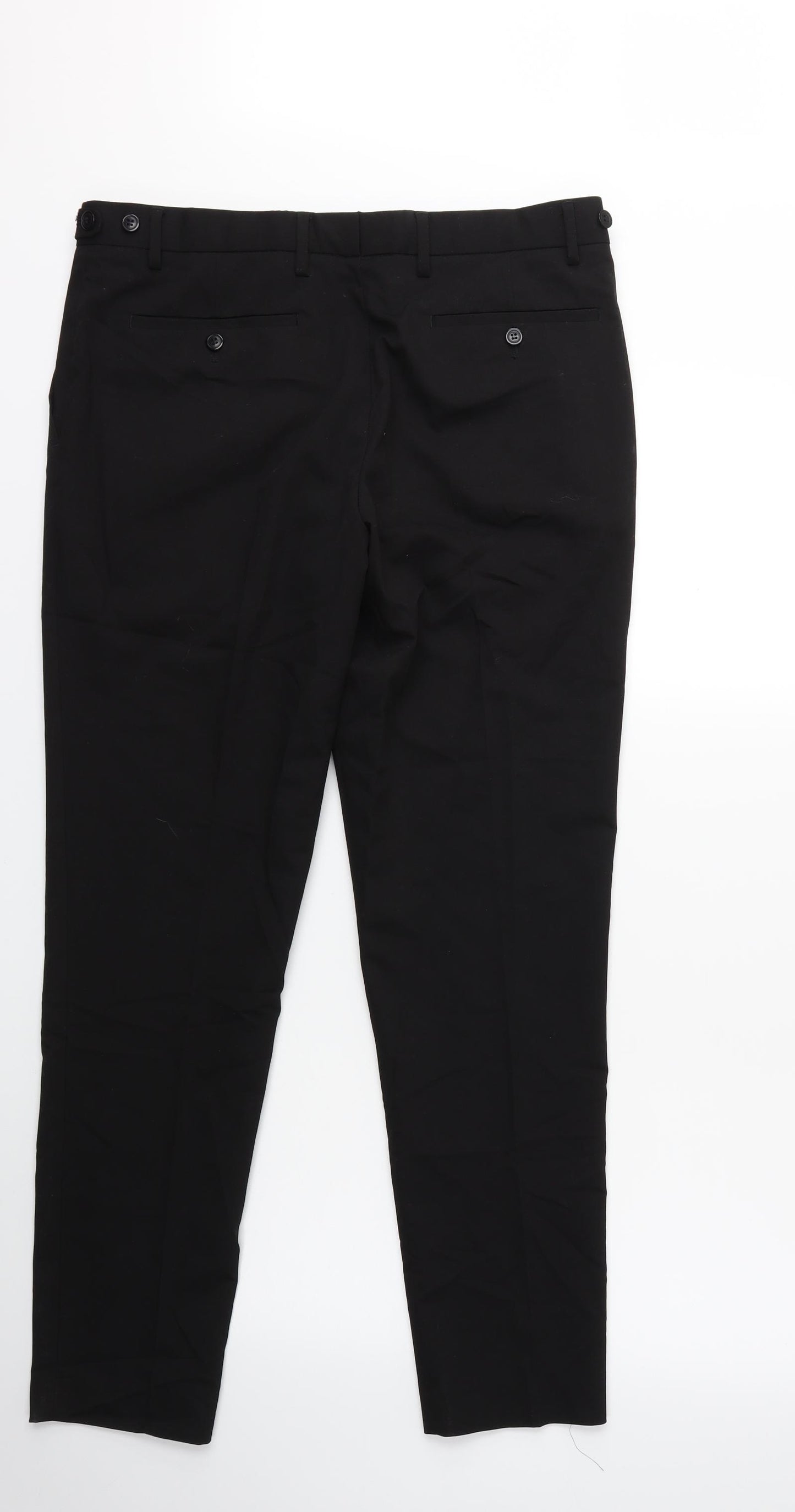 Primark Mens Black   Trousers  Size 34 in L32 in