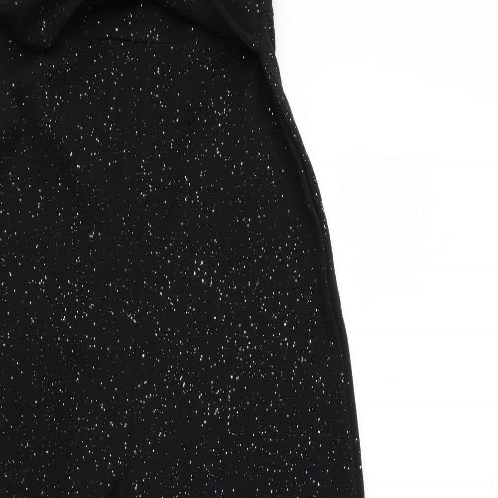Quiz Womens Black   Jumpsuit One-Piece Size 8