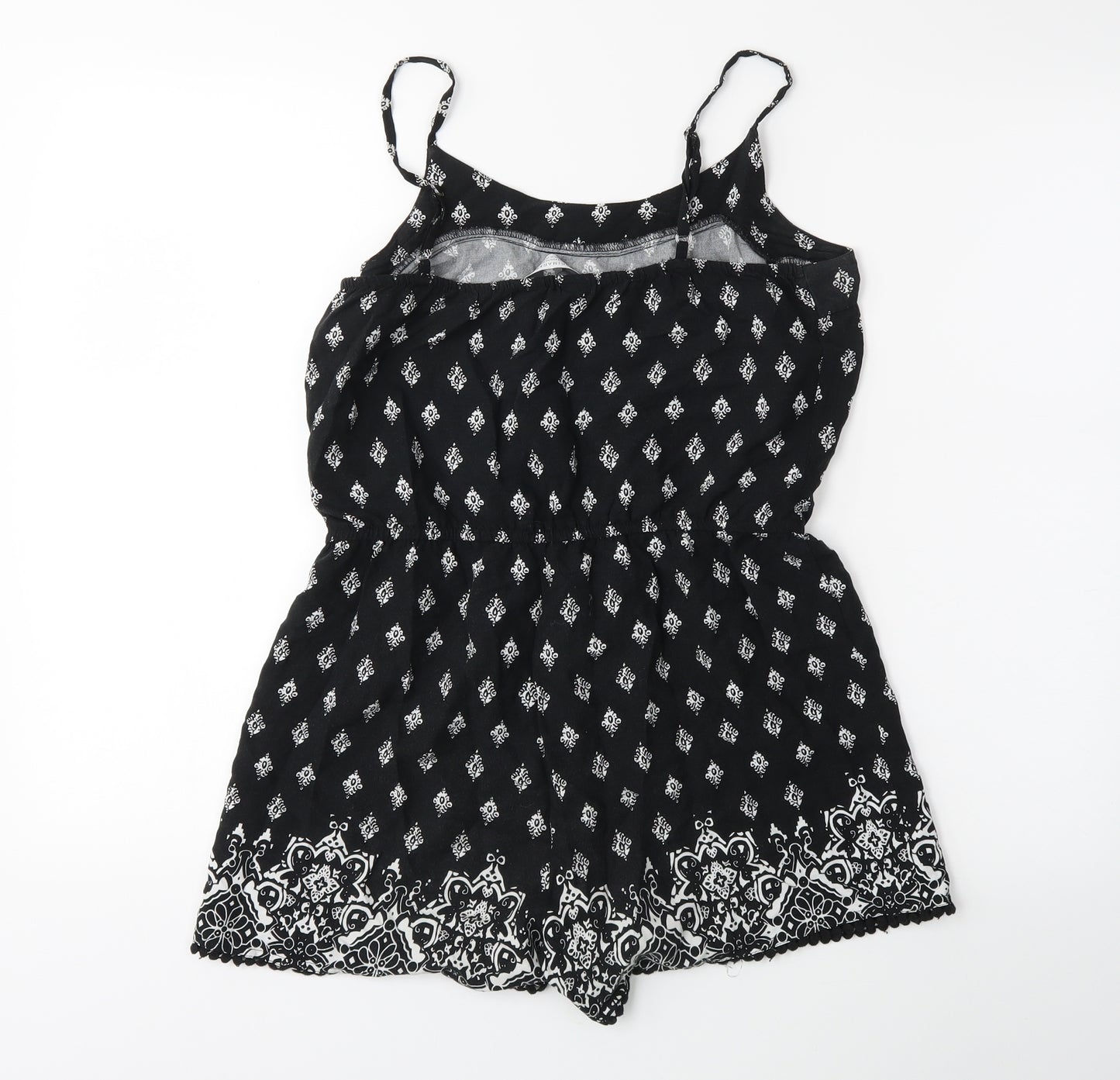 Primark Girls Black   Playsuit One-Piece Size 13-14 Years