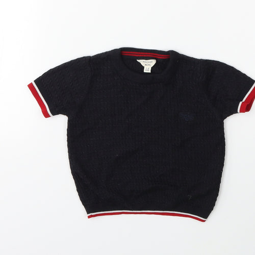 River Island Baby Blue  Knit Pullover Jumper Size 3-6 Months