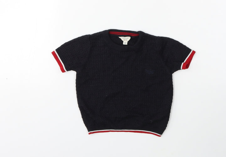 River Island Baby Blue  Knit Pullover Jumper Size 3-6 Months