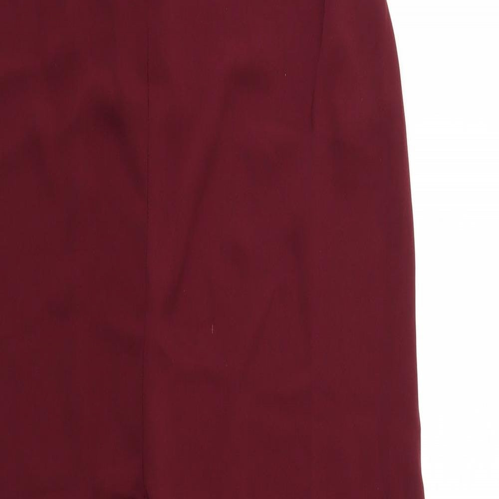 River Island Womens Red   A-Line Skirt Size 8