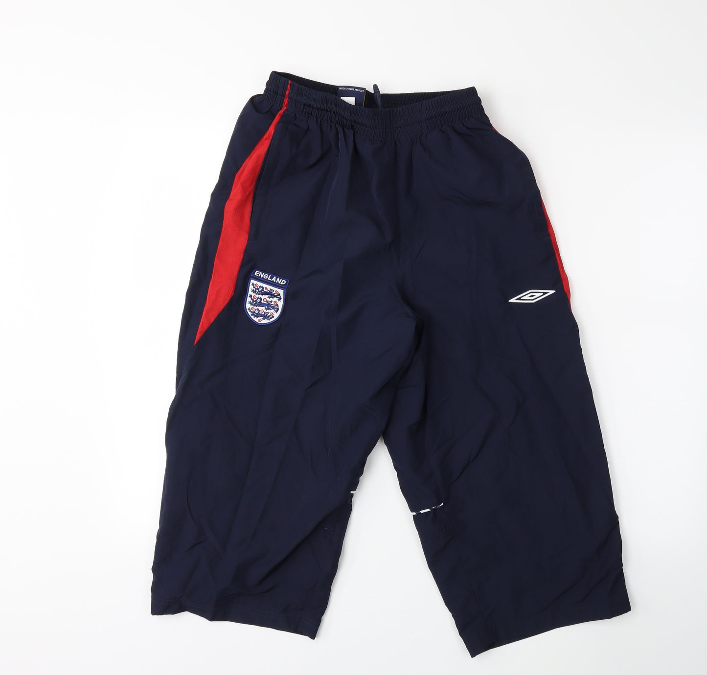 Umbro Mens Black   Cropped Trousers Size M L28 in
