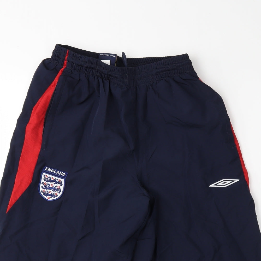 Umbro Mens Black   Cropped Trousers Size M L28 in