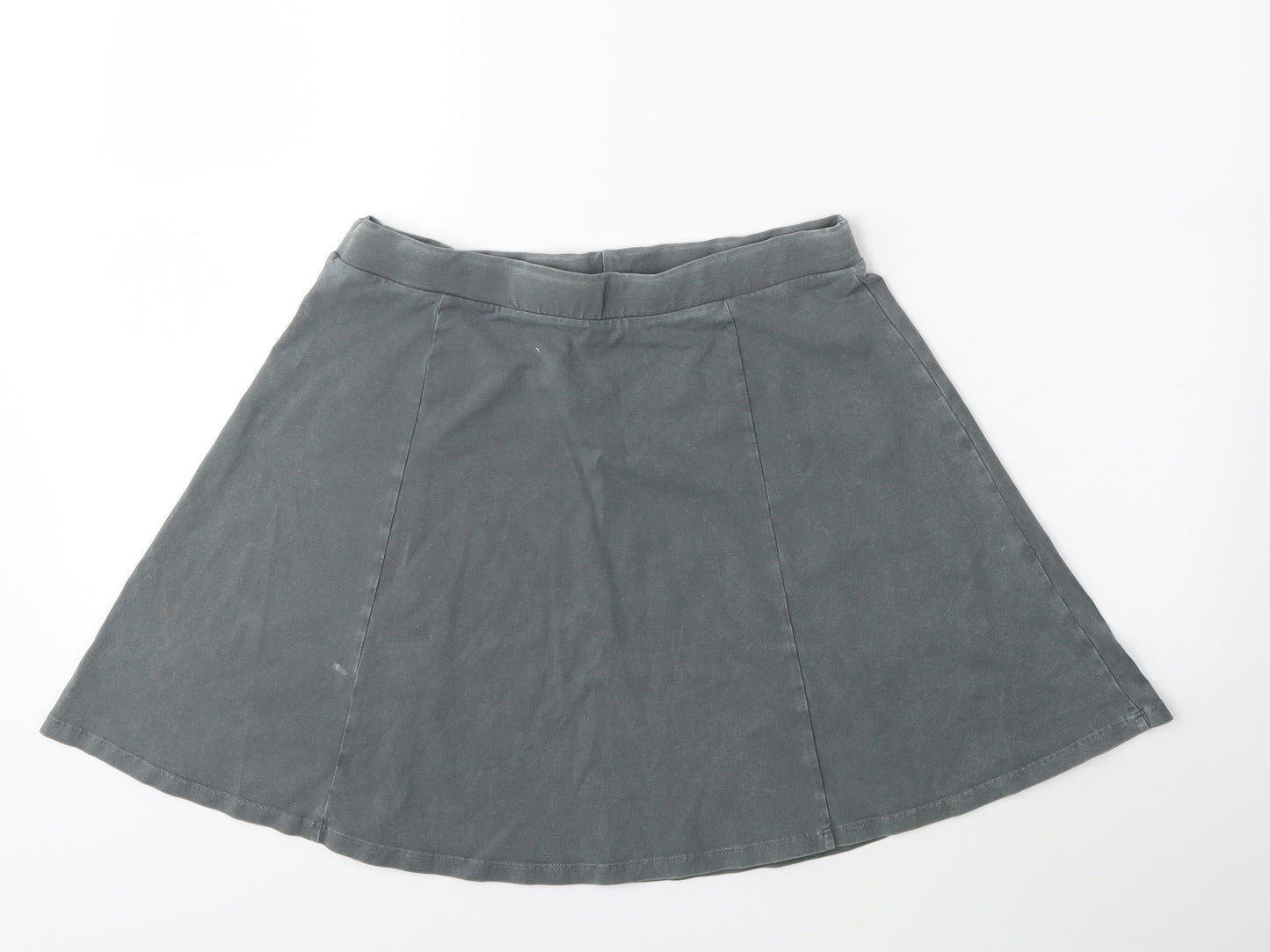 ASOS Womens Grey   Pleated Skirt Size 12