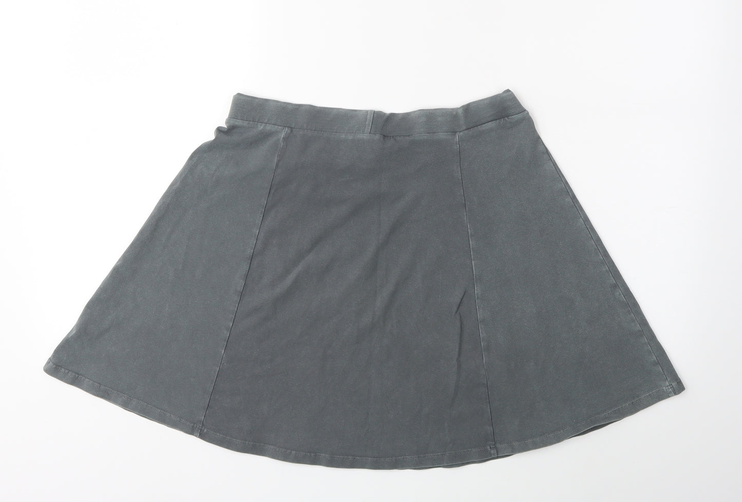 ASOS Womens Grey   Pleated Skirt Size 12