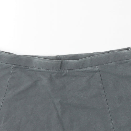 ASOS Womens Grey   Pleated Skirt Size 12