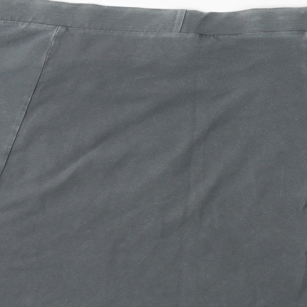 ASOS Womens Grey   Pleated Skirt Size 12