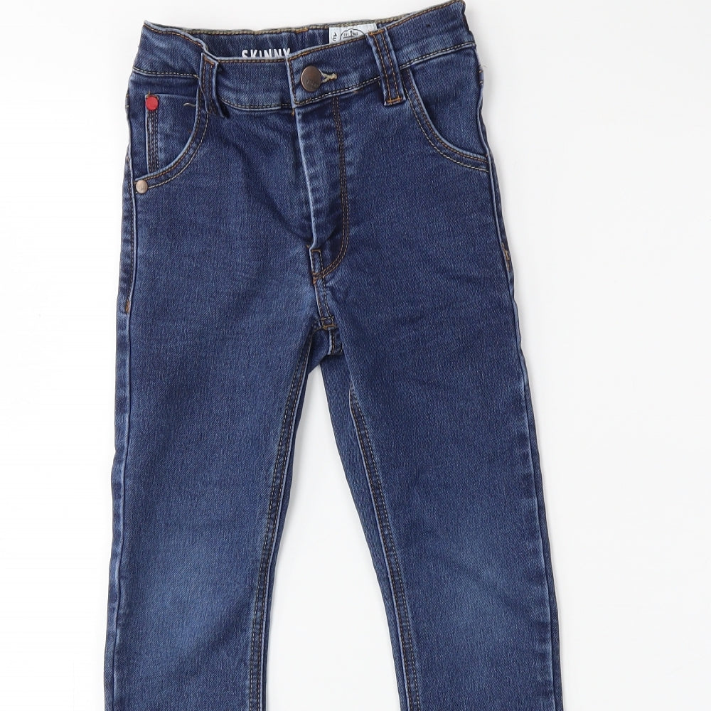 NEXT Boys Blue  Denim Skinny Jeans Size 6 Years