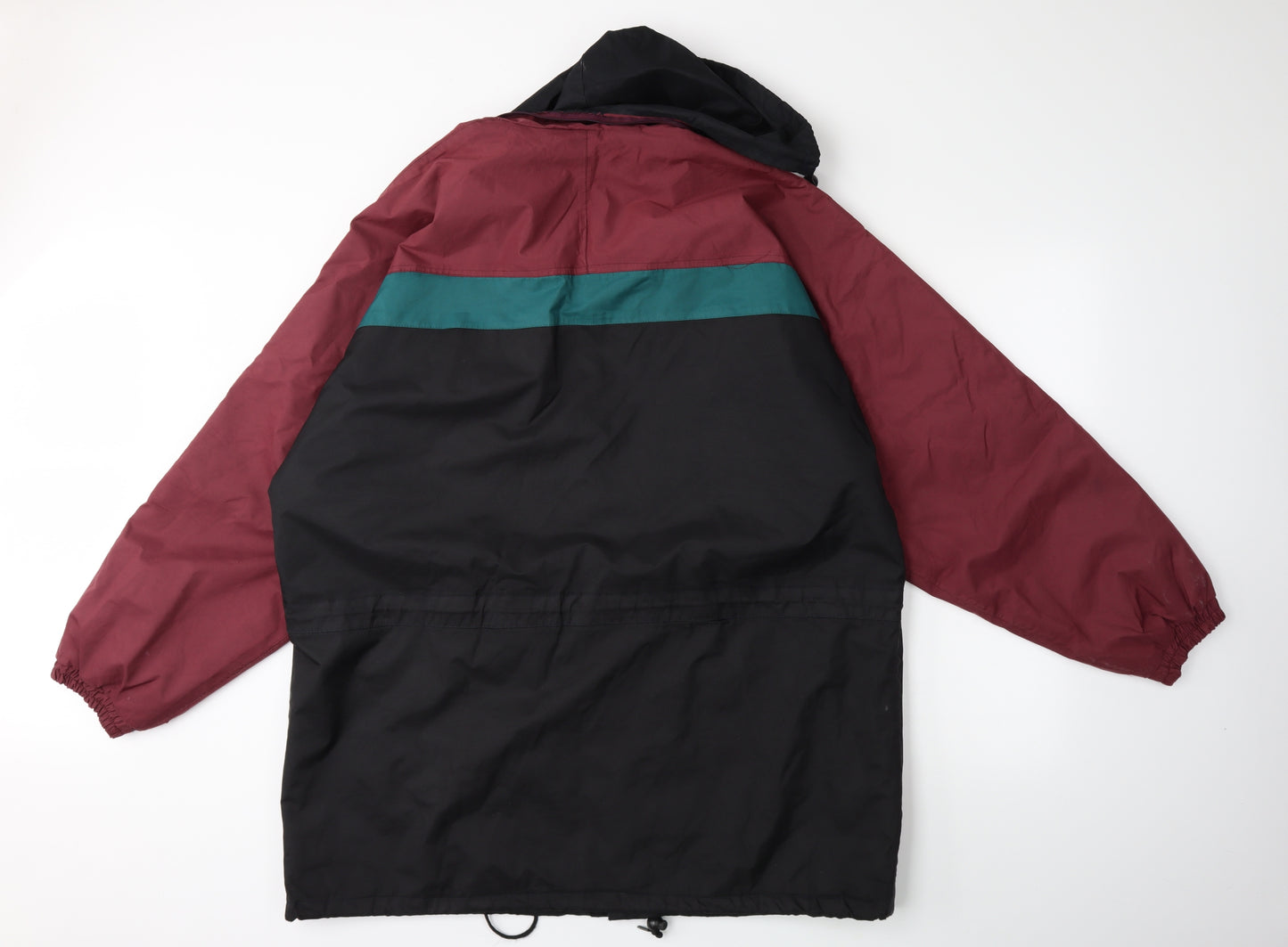 Casual Club Mens Black   Rain Coat Coat Size L