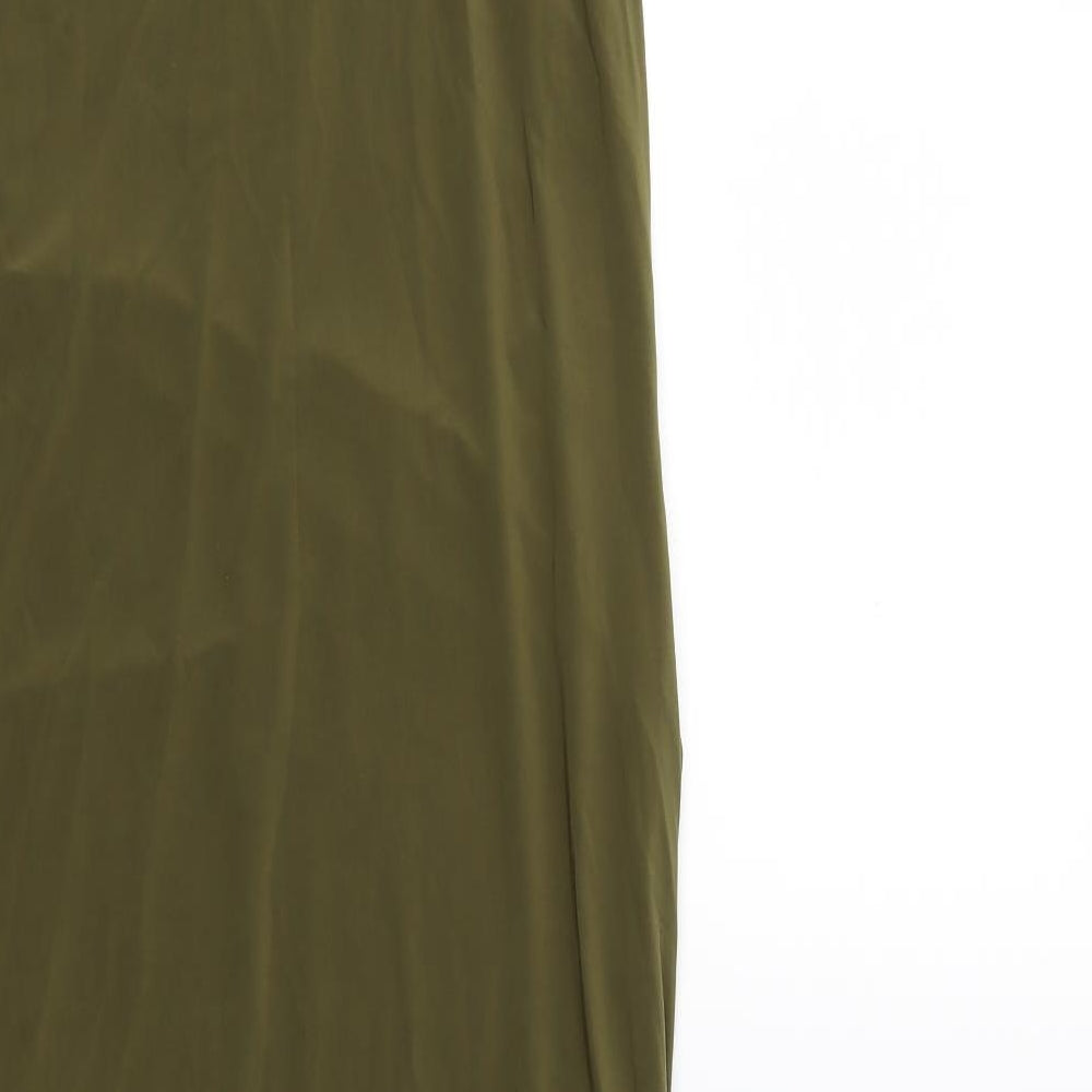 Be Jealous Womens Green   Bodycon  Size 16  - Rouched