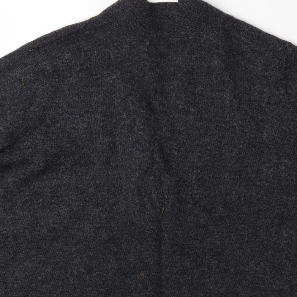 Tweeds Womens Grey  Knit Cardigan Jumper Size S