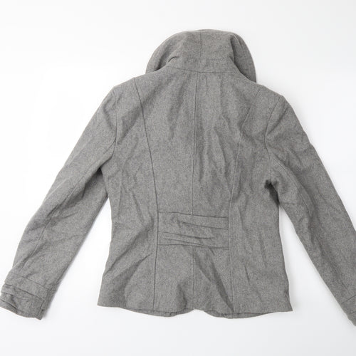 Per Una Womens Grey   Jacket Coat Size 12