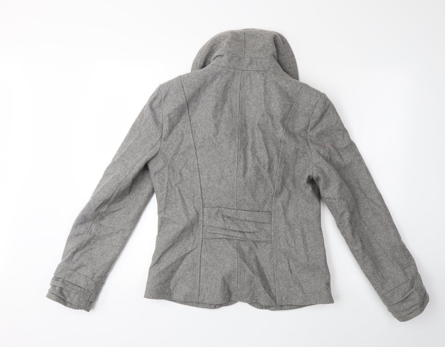 Per Una Womens Grey   Jacket Coat Size 12