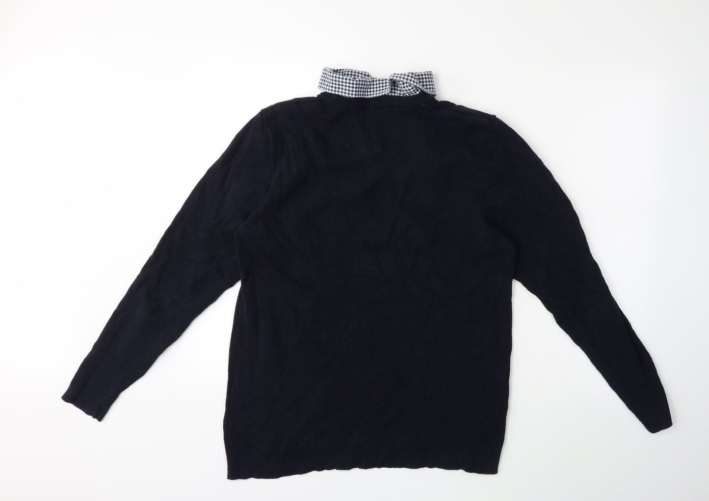 NEXT Mens Blue  Knit Pullover Jumper Size L